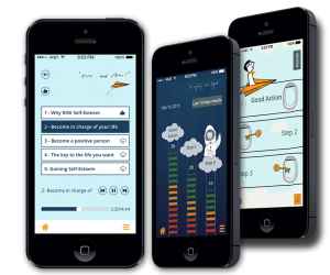 RISE self-esteem mobile app