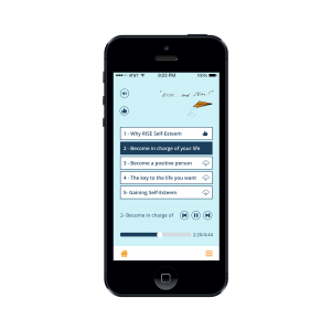 RISE self-esteem mobile app